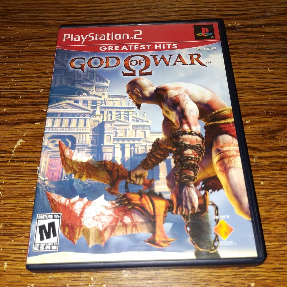 God of War (Playstation 2, PS2, 2005) No Manual